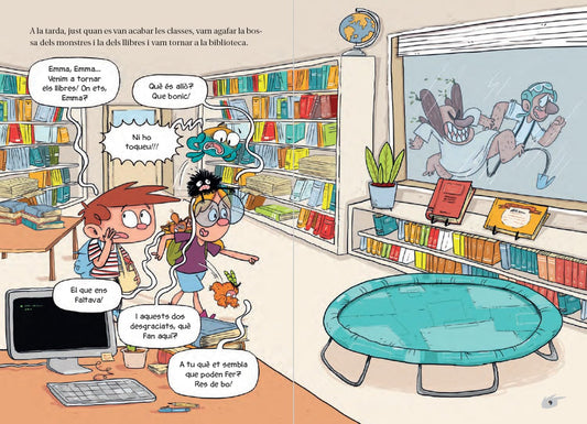 08 El salto del tiempo - Agus y los monstruos - Copons y Fortuny